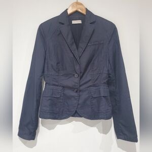 St. EMILE Navy light weight blazer jacket size 4